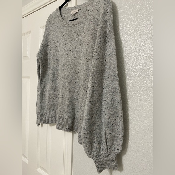 LOFT grey sweater - Picture 2 of 4